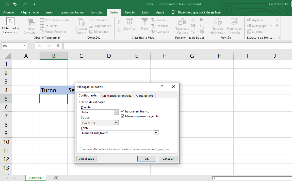 Células com opções no Excel: saiba fazer também 2