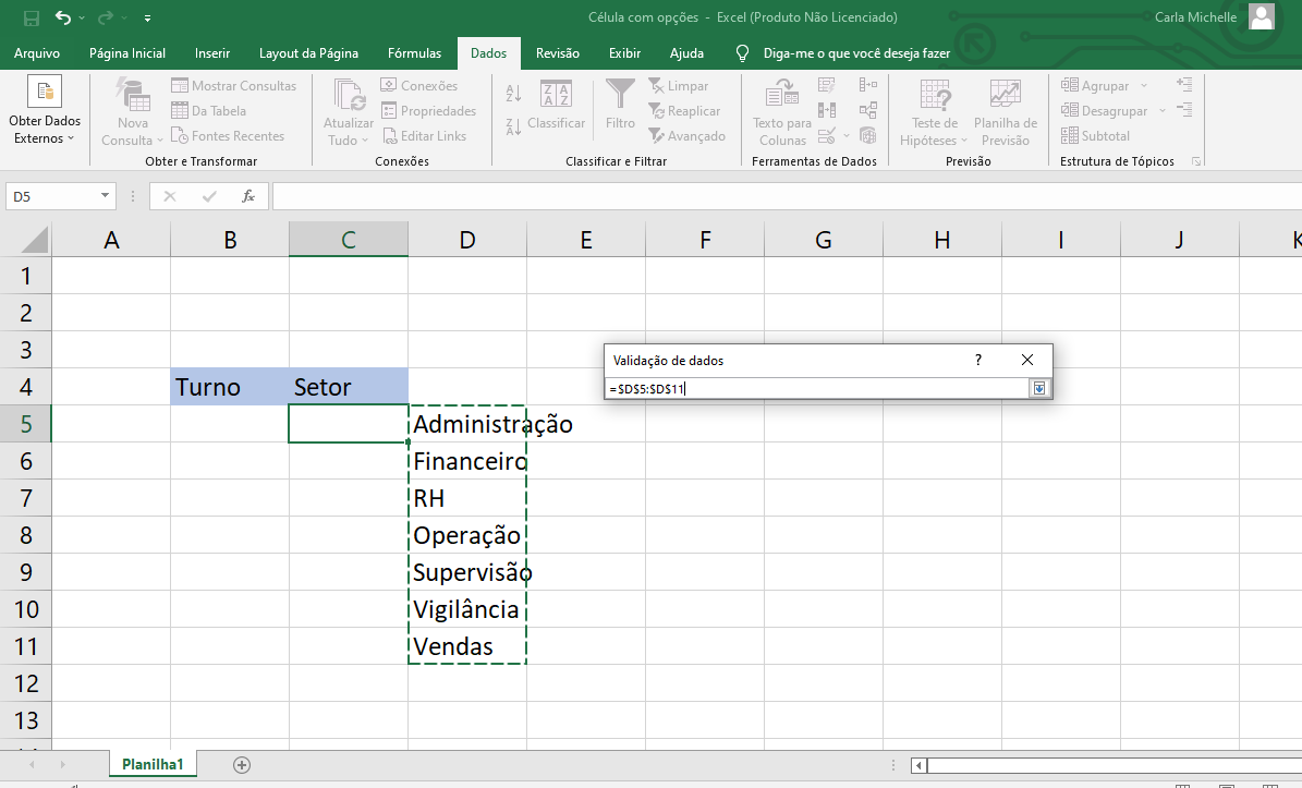 Células com opções no Excel: saiba fazer também 83