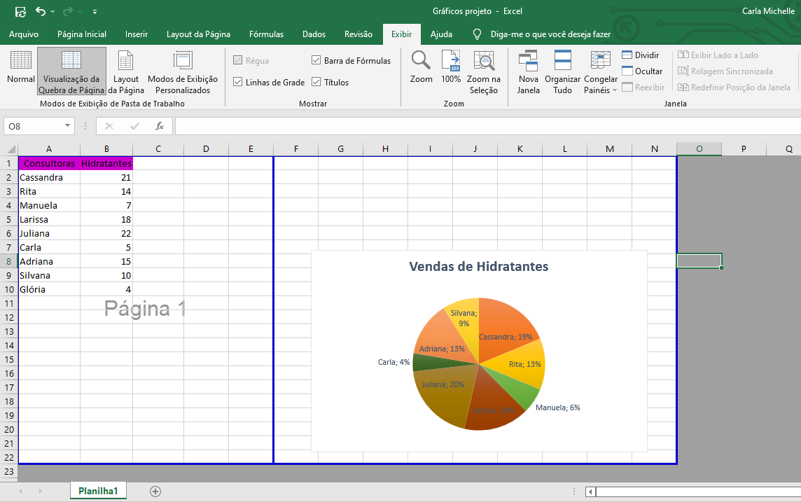 Imprima planilha do Excel, ou salve-a e envie como PDF 66